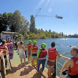 Water skiing